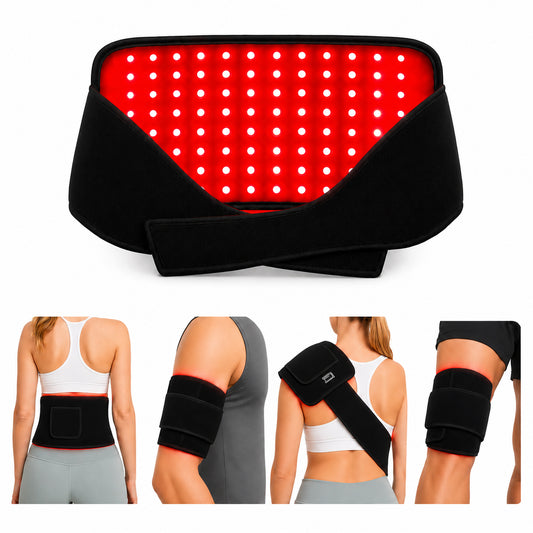 Red Light Therapy Belt Pad for Body Back Knee Hands Shoulder Feet